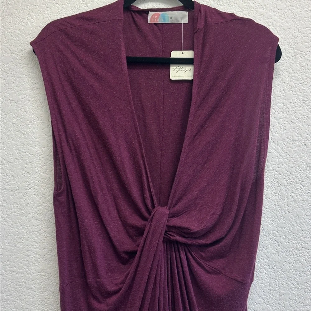 NWT Free People Fp Beach Marina Maxi Dress Vacation Cover up